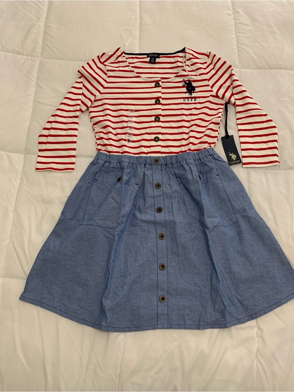 New with tags US POLO dress womens size M